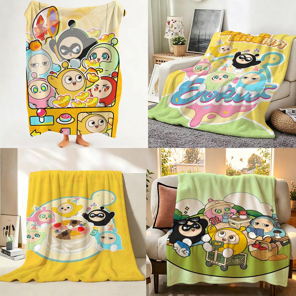 Party Games Eggy - Game E-Eggy P-Party Throw Flannel Throw