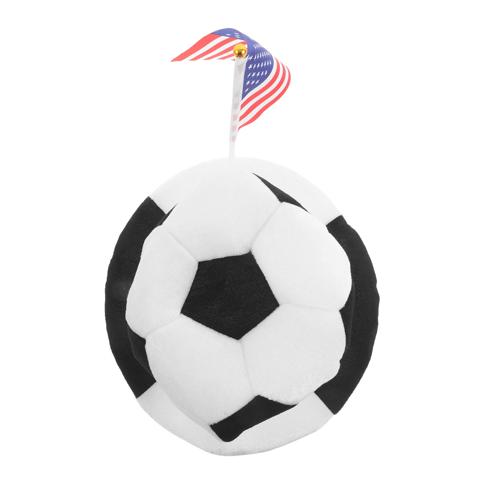 Party Games Usa - Soccer Party Hat Usa Flag Design