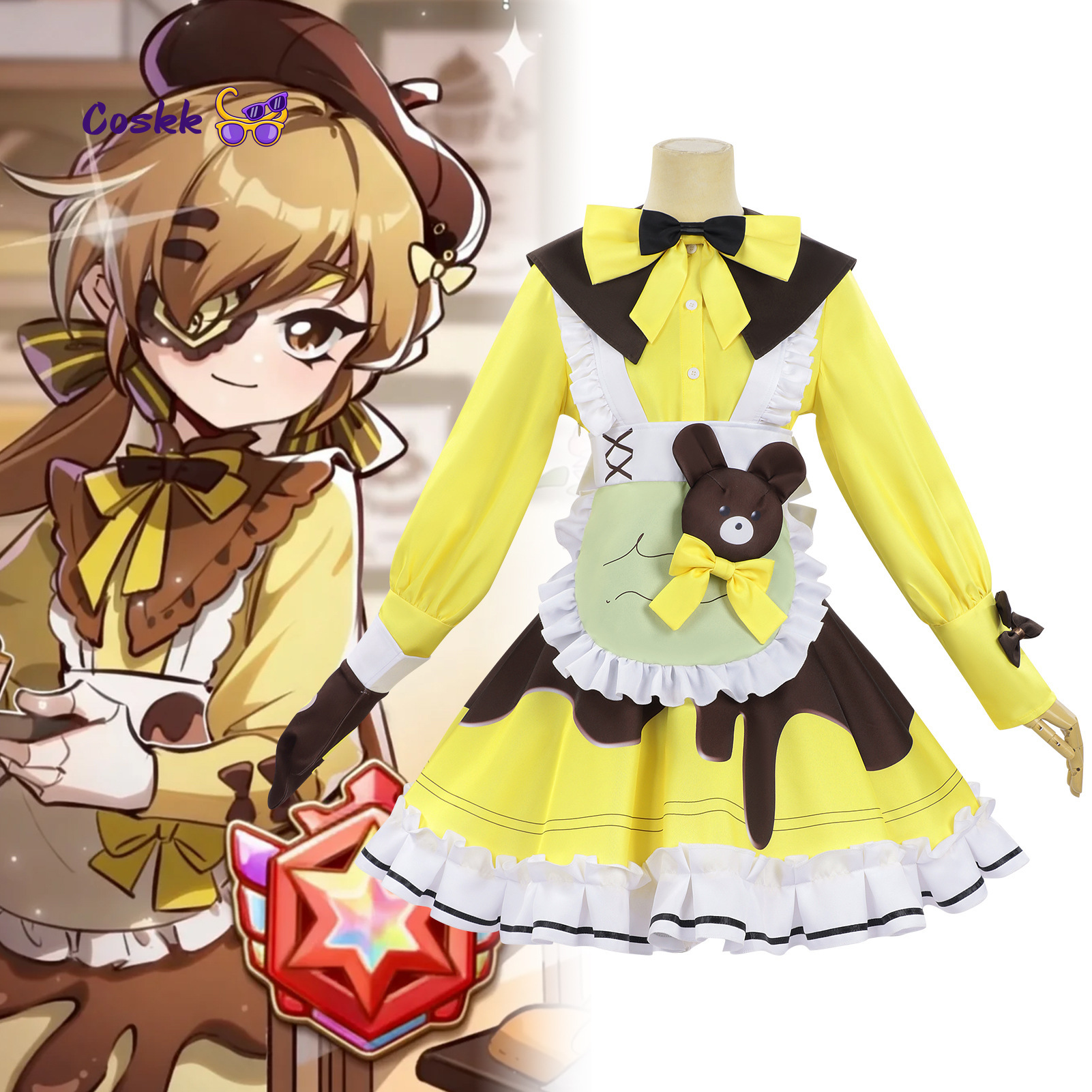 Party Games Eggy - Eggy Party Cosplay Costumes Stella Dreamy