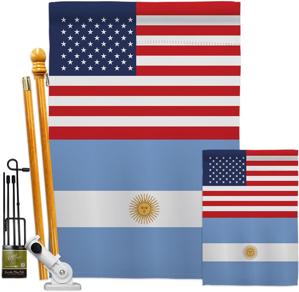 Party Games Usa - Outdoor Friendship Flag Banner Wall Art