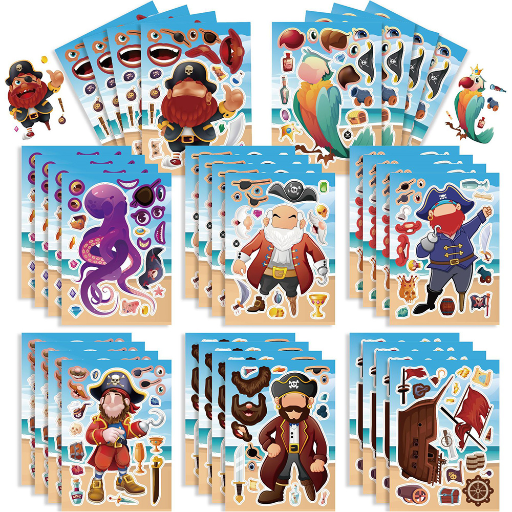 8/16Sheets Cool Pirate Ship Pu - Party Games Phone recensie en prijs