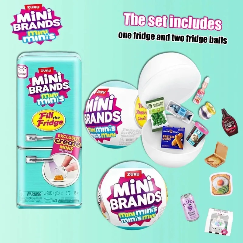 ZURU Mini refrigerator set min - Party Games Mini recensie en prijs