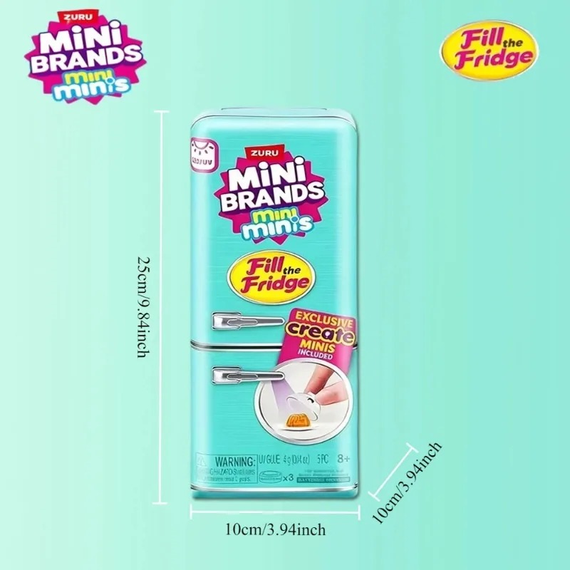 ZURU Mini refrigerator set min - Party Games Mini recensie en prijs