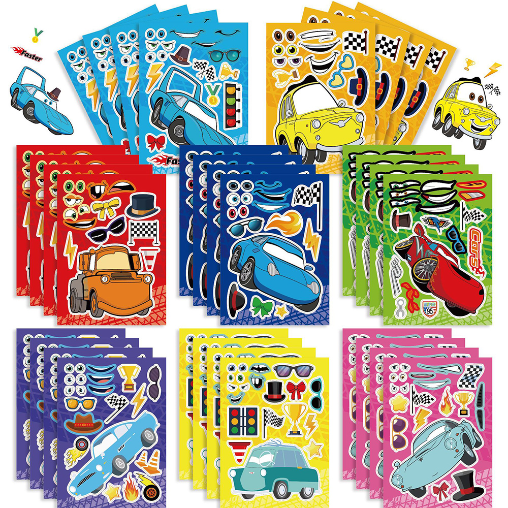 8/16Sheets Disney Cars Puzzle  - Party Games Phone recensie en prijs