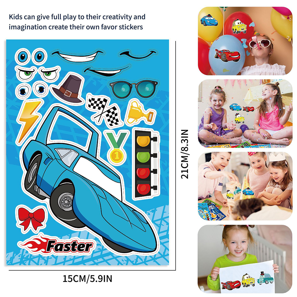 8/16Sheets Disney Cars Puzzle  - Party Games Phone recensie en prijs