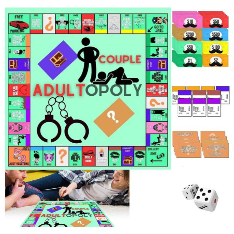Couple Chessboard Monopolys Pa - Party Games Usa recensie en prijs