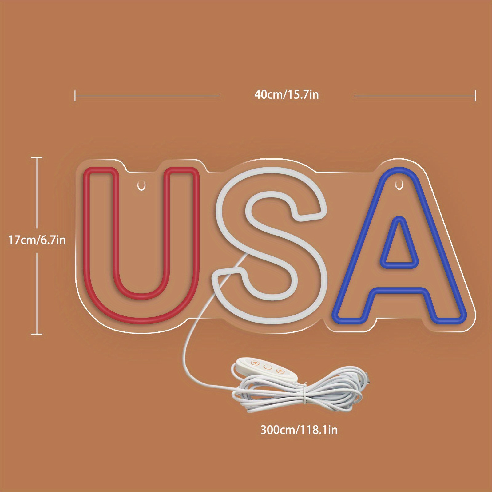 USA LED Neon Light Sign -Perfe - Party Games Usa recensie en prijs