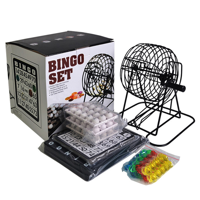 Bingo Lottery Machine Steel Bi - Party Games For Large Groups recensie en prijs