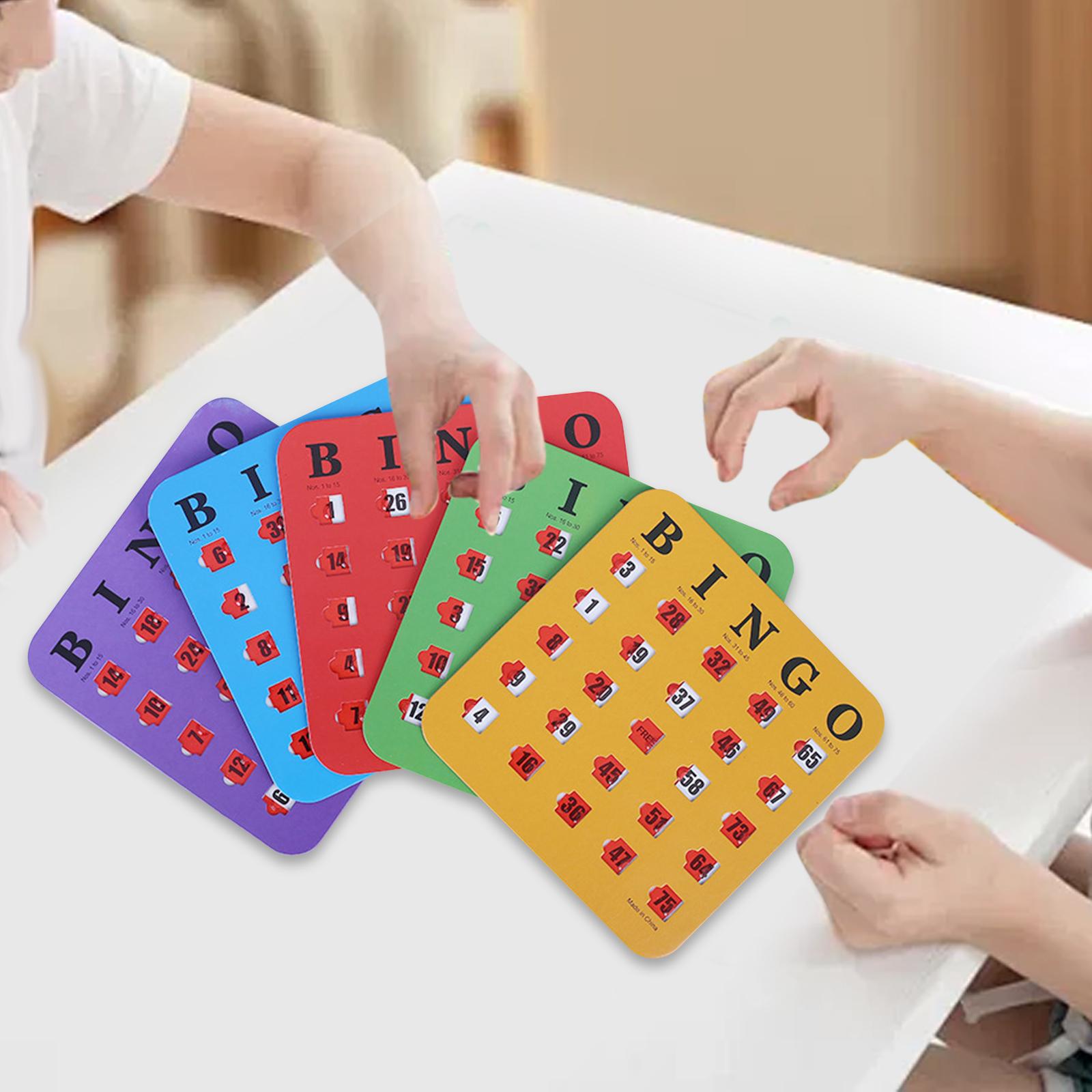 5 Pieces Bingo Game Cards Larg - Party Games For Large Groups recensie en prijs