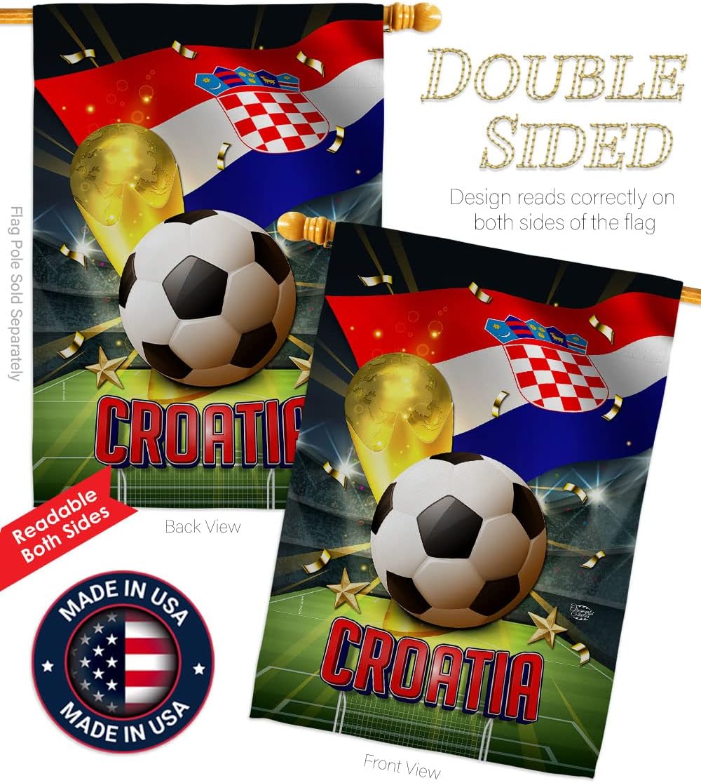 Banner Wall Art with Flag Pole - Party Games Usa recensie en prijs