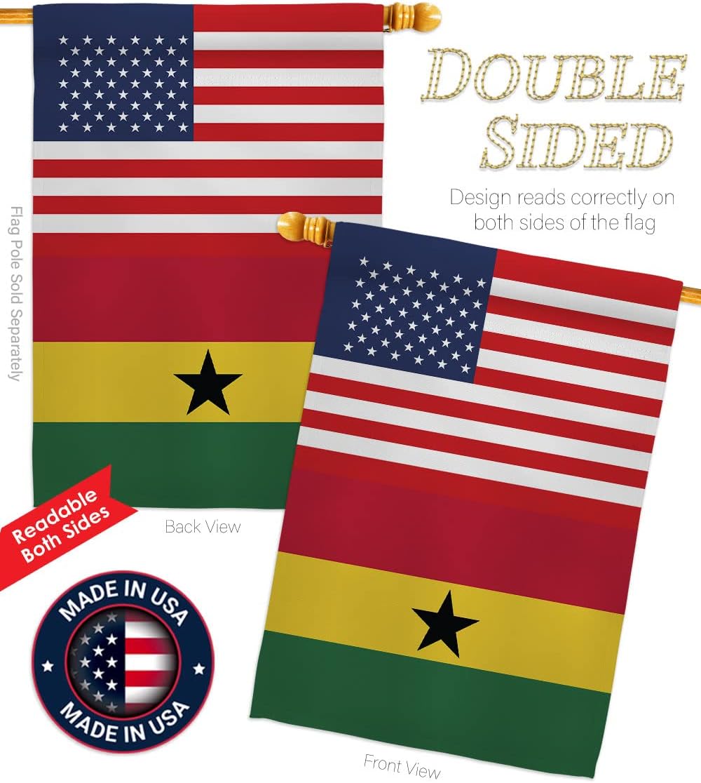 Friendship Flag Banner for Gha - Party Games Usa recensie en prijs