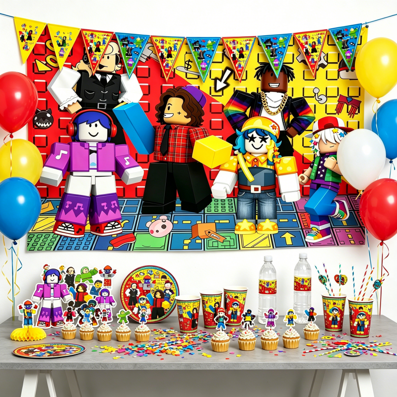 Roblox Boy Game Theme Birthday - Party Games In Roblox recensie en prijs