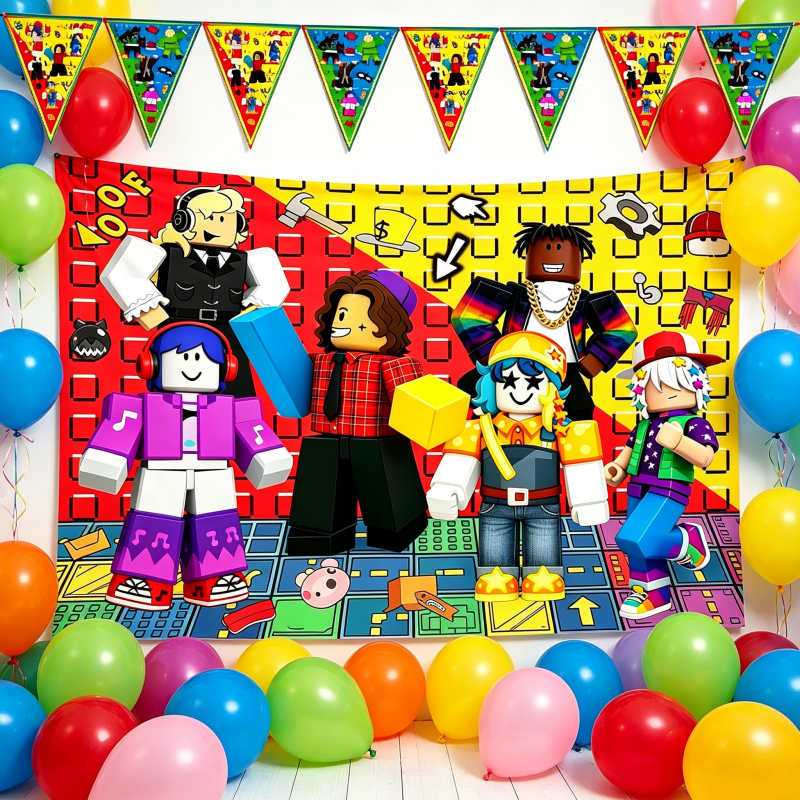 Roblox Boy Game Theme Birthday - Party Games In Roblox recensie en prijs