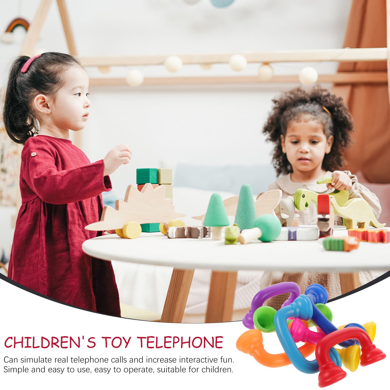 8pcs Toddler Whisper Phones To - Party Games Phone recensie en prijs