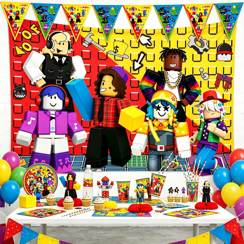 Roblox Game Theme Birthday Par - Party Games In Roblox recensie en prijs