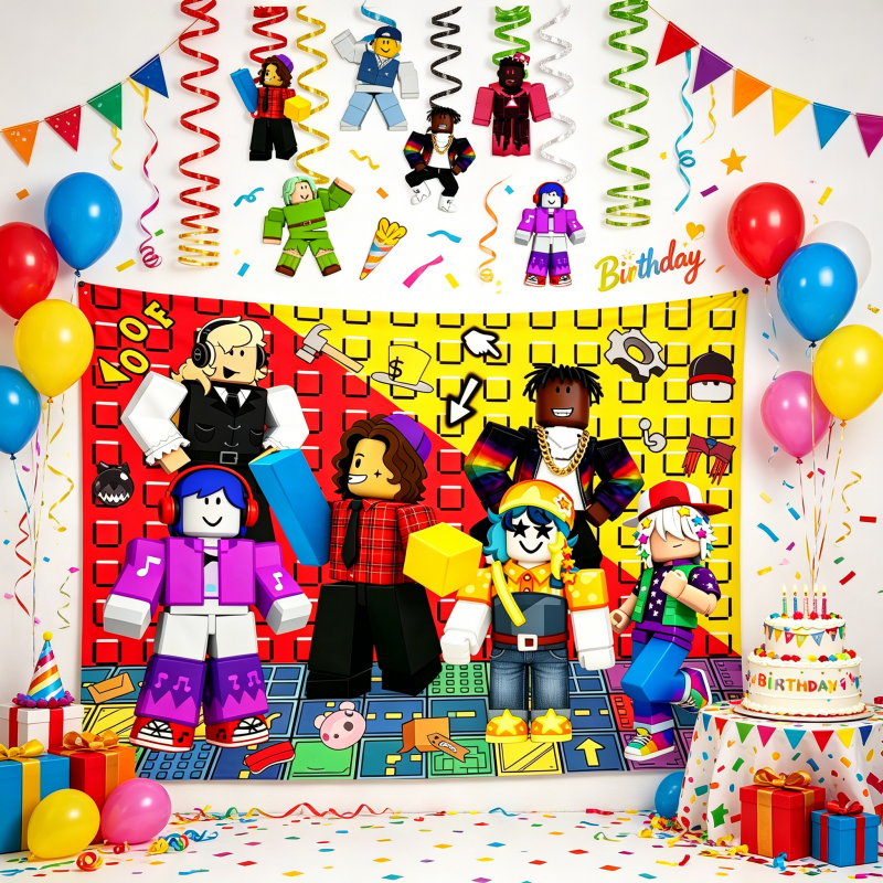 Roblox Game Theme Birthday Par - Party Games In Roblox recensie en prijs