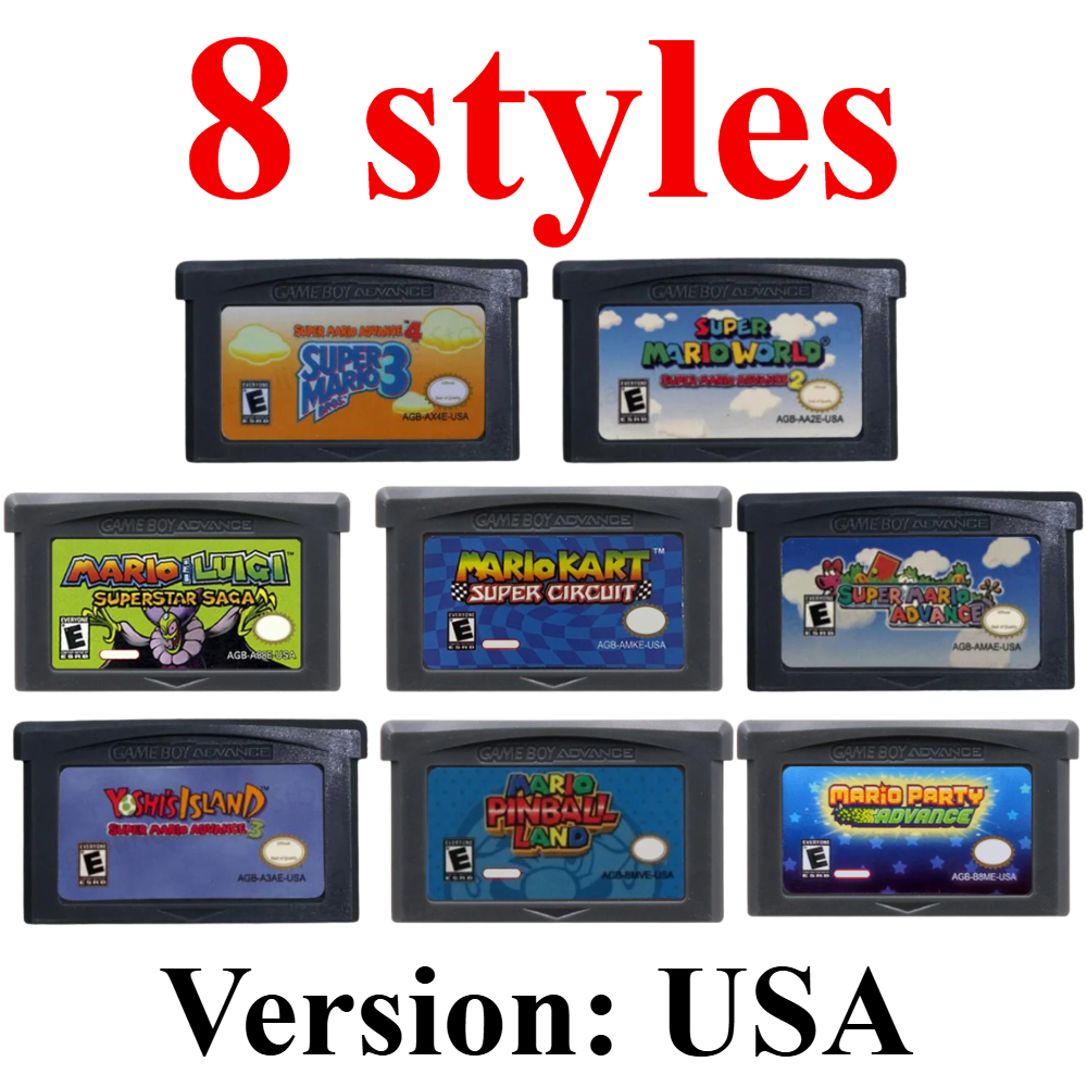 USA Mario Series GBA Game Cart - Party Games Usa recensie en prijs