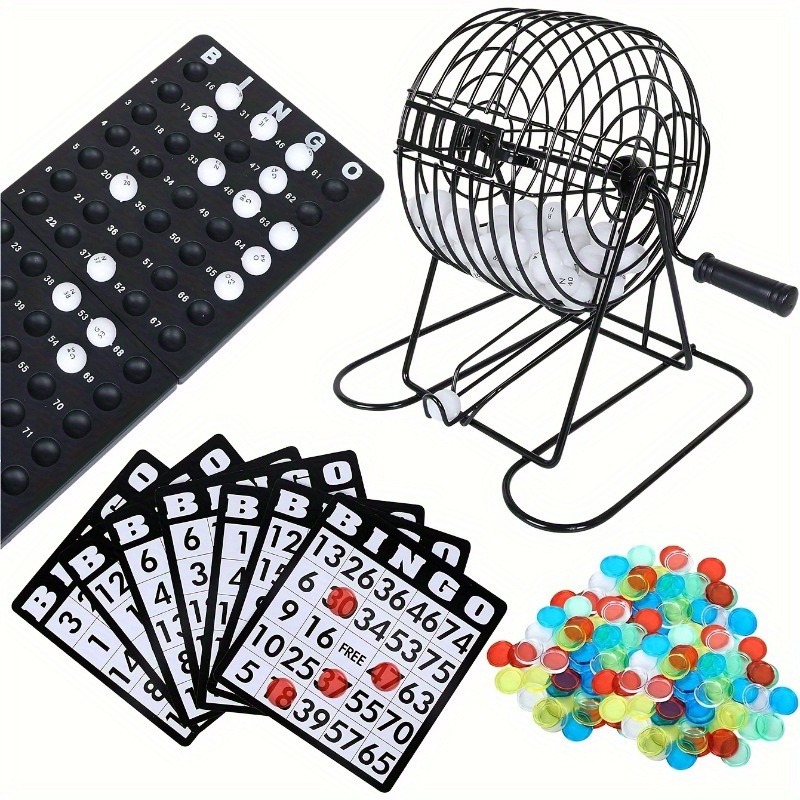 Steel Bingo Lottery Machine Ga - Party Games For Large Groups recensie en prijs
