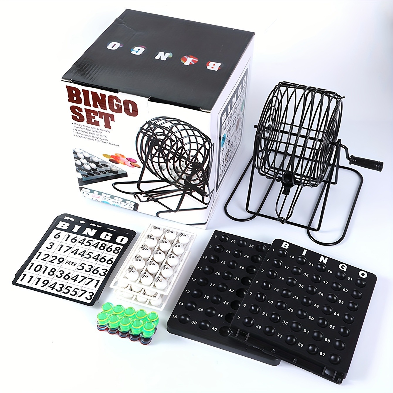 Steel Bingo Lottery Machine Ga - Party Games For Large Groups recensie en prijs