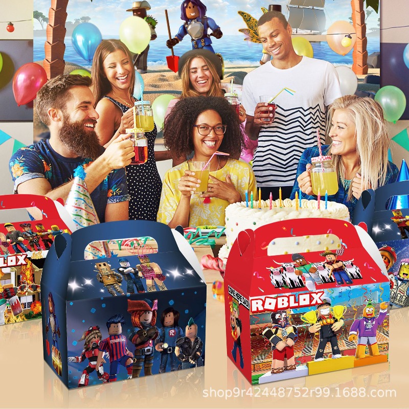 12Pcs/Set Roblox Theme Game Bi - Party Games In Roblox recensie en prijs
