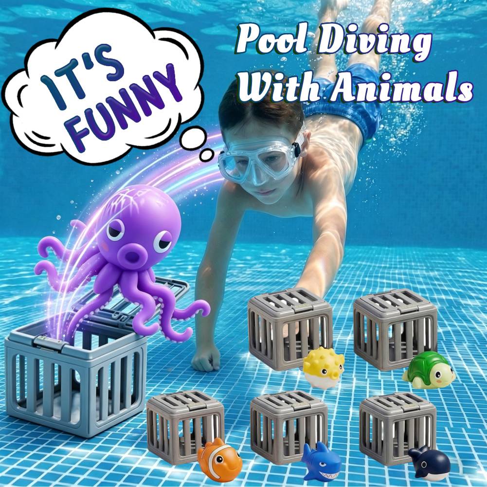 Kids Pool Diving Toys with Fis - Party Games Youth recensie en prijs