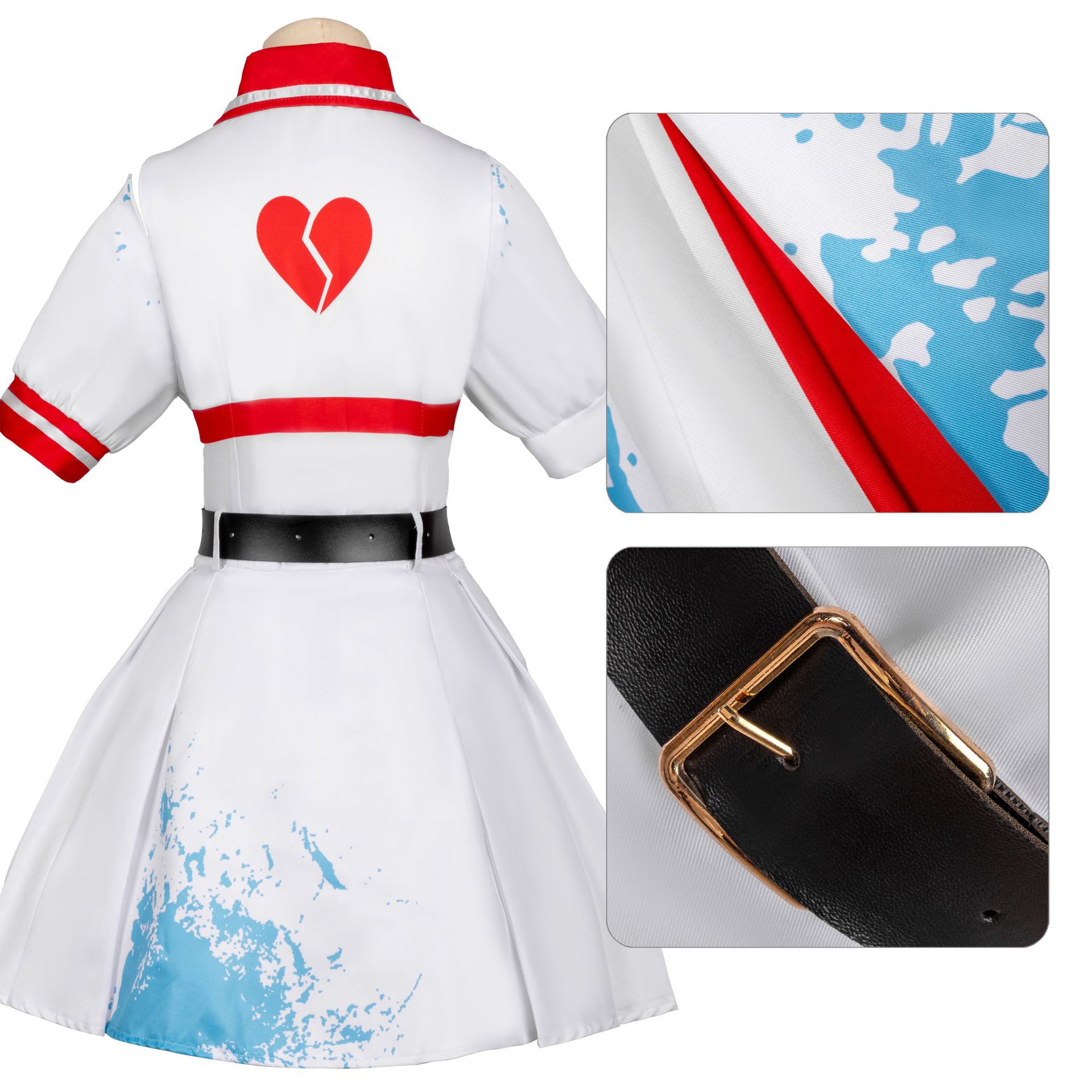 White Nurse Suit French Maid W - Party Games Eggy recensie en prijs