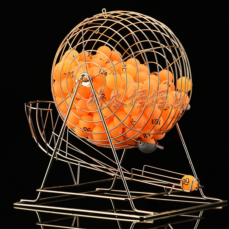 Steel Bingo Lottery Machine Ga - Party Games For Large Groups recensie en prijs