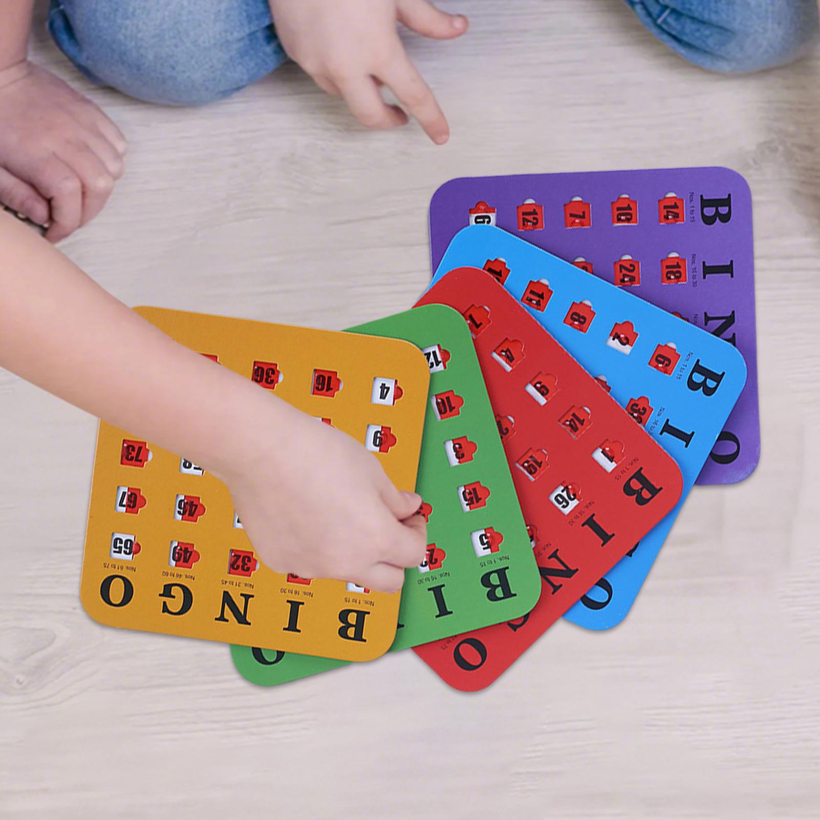 5 Pieces Bingo Game Cards Larg - Party Games For Large Groups recensie en prijs