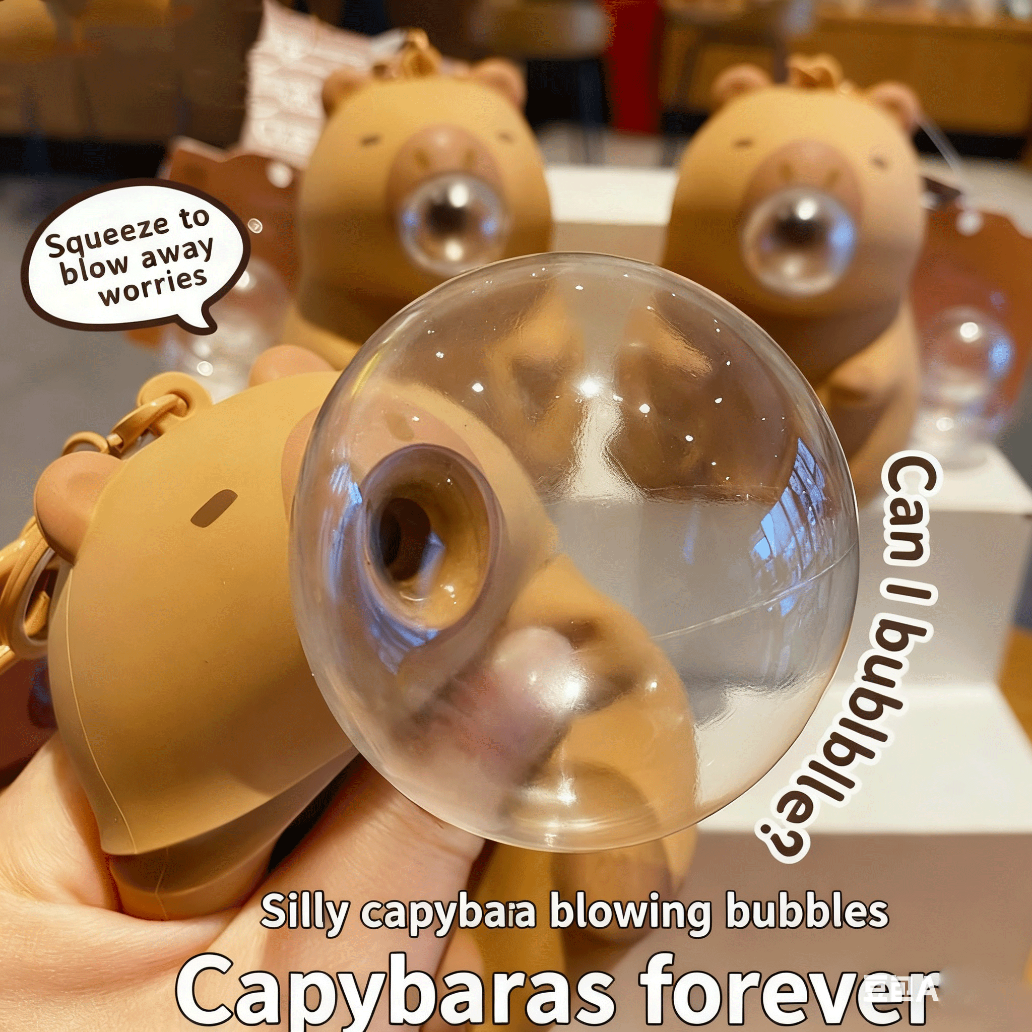 Capybara Doll Pinch Pendant To - Party Games Ideas recensie en prijs