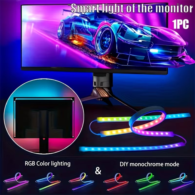 RGB Gaming Lights Strip Monito - Party Games App recensie en prijs