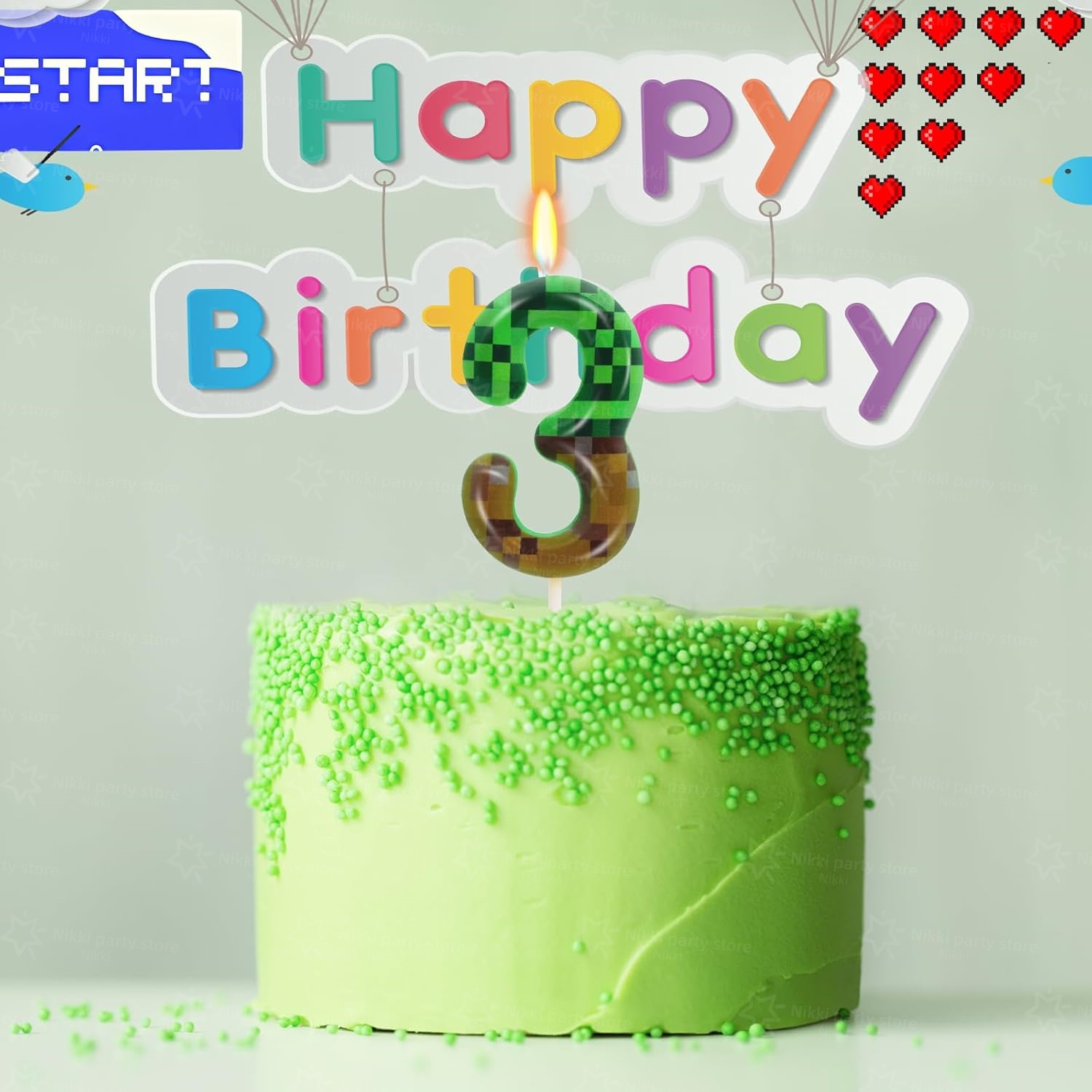 Miner Birthday Candles Birthda - Party Games In Roblox recensie en prijs