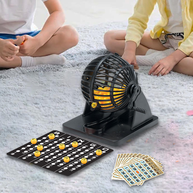 Bingo Lottery Machine Cage Swe - Party Games For Large Groups recensie en prijs