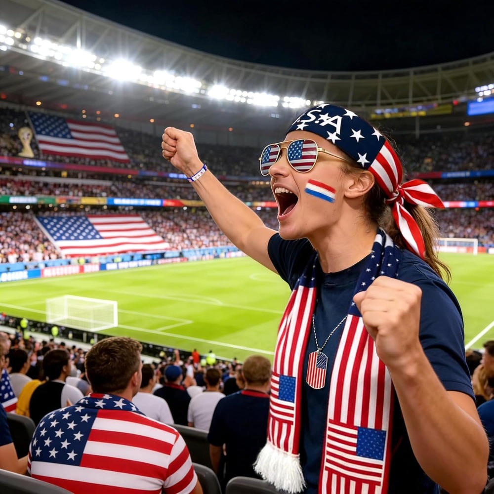 2026 USA Fan Kit Patriotic Sup - Party Games Usa recensie en prijs