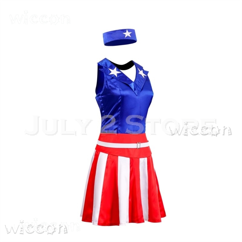 Women’s American Flag Cheerlea - Party Games Usa recensie en prijs