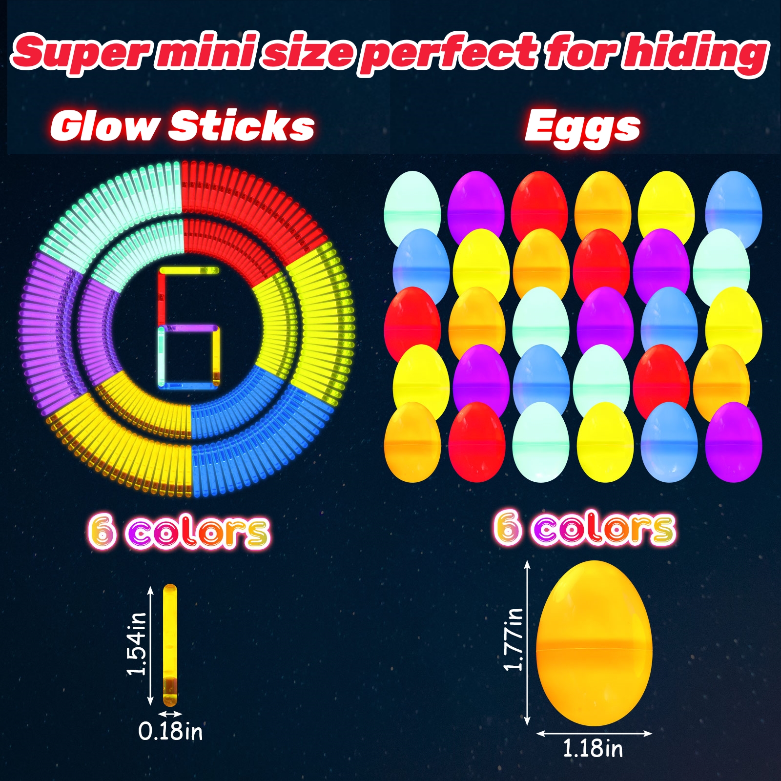100-300Set Easter Eggs with Mi - Party Games Usa recensie en prijs