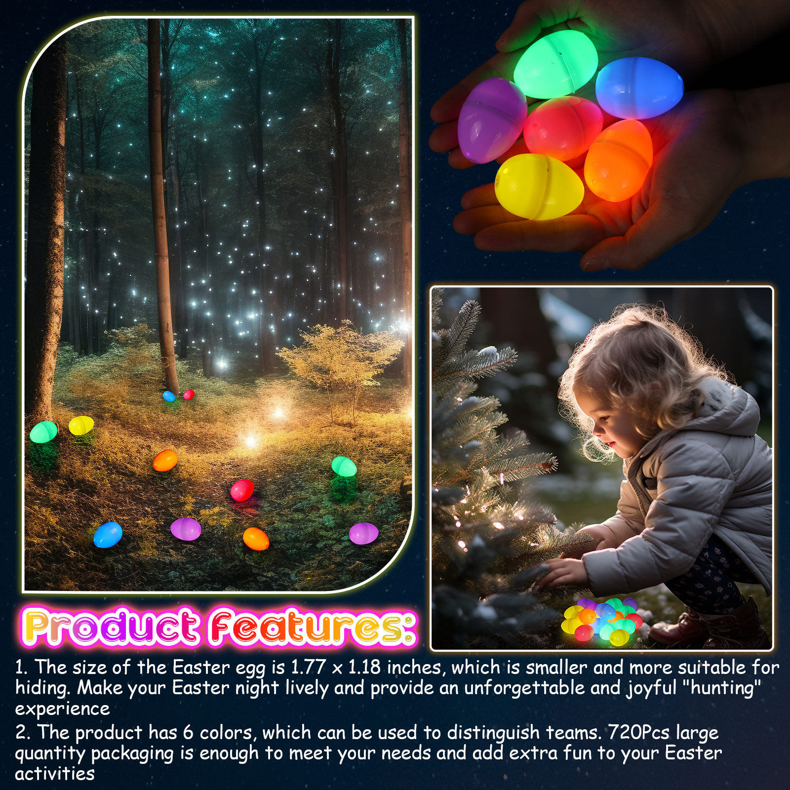 100-300Set Easter Eggs with Mi - Party Games Usa recensie en prijs