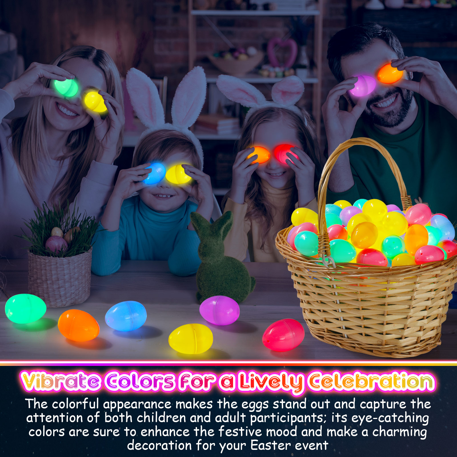 100-300Set Easter Eggs with Mi - Party Games Usa recensie en prijs