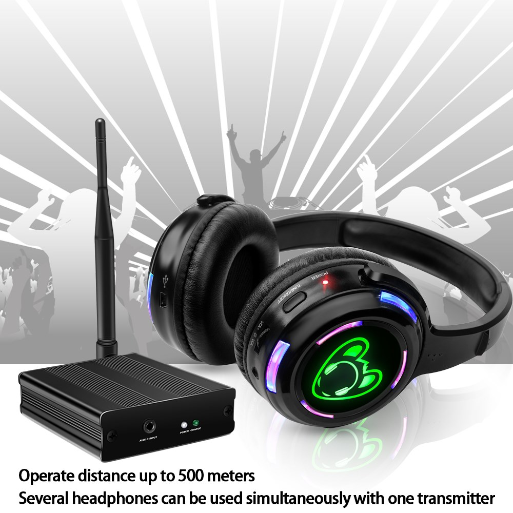 Silent Disco Headphone System  - Party Games Phone recensie en prijs