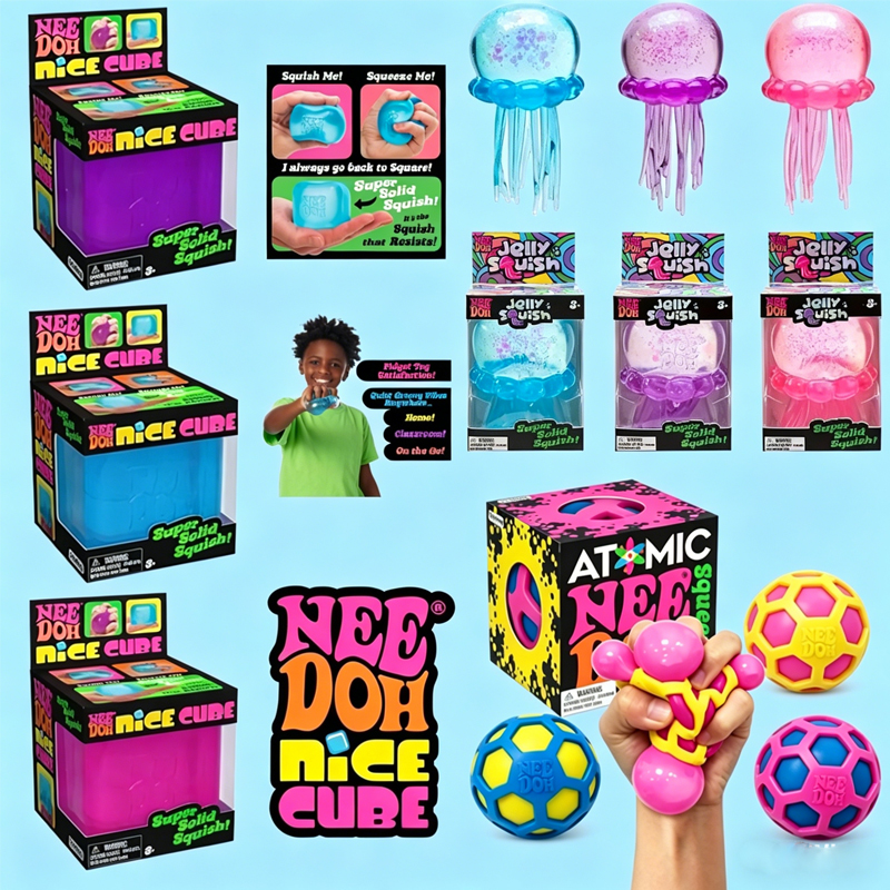 NeeDoh Squishy Schylling/ Atom - Party Games Ideas recensie en prijs