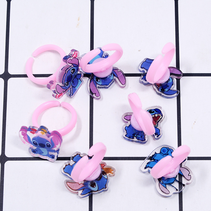 Stitch Acrylic Ring 10/20pcs K - Party Games Ideas recensie en prijs