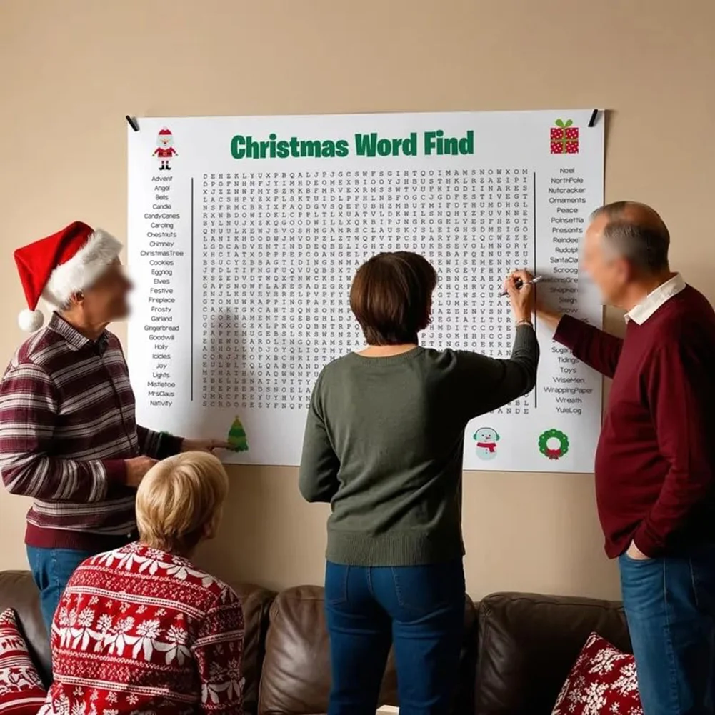 Large Christmas Word Search Po - Party Games For Large Groups recensie en prijs