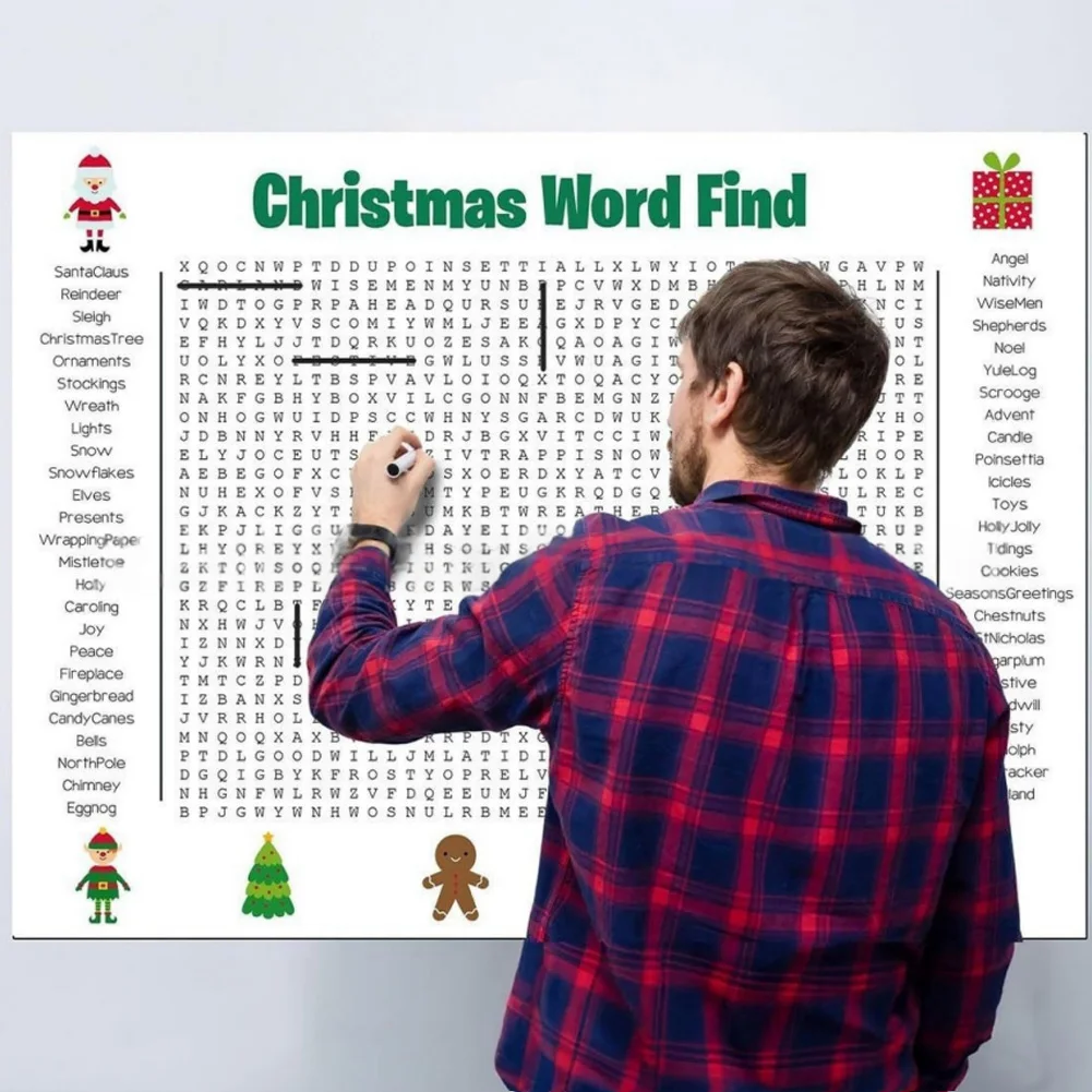 Large Christmas Word Search Po - Party Games For Large Groups recensie en prijs