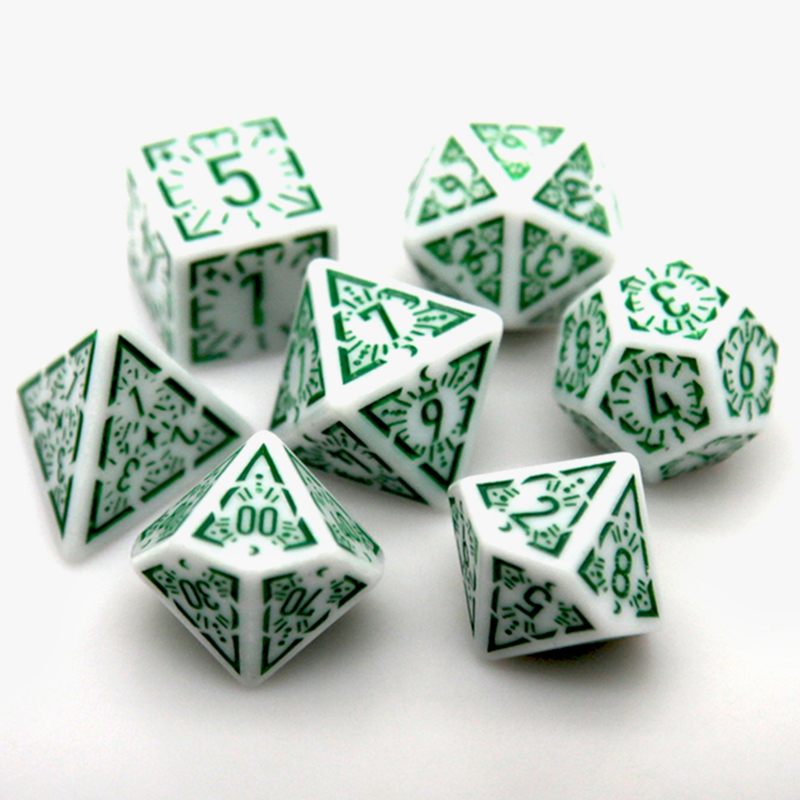 7PCS/set Multi-sided Dice New  - Party Games App recensie en prijs