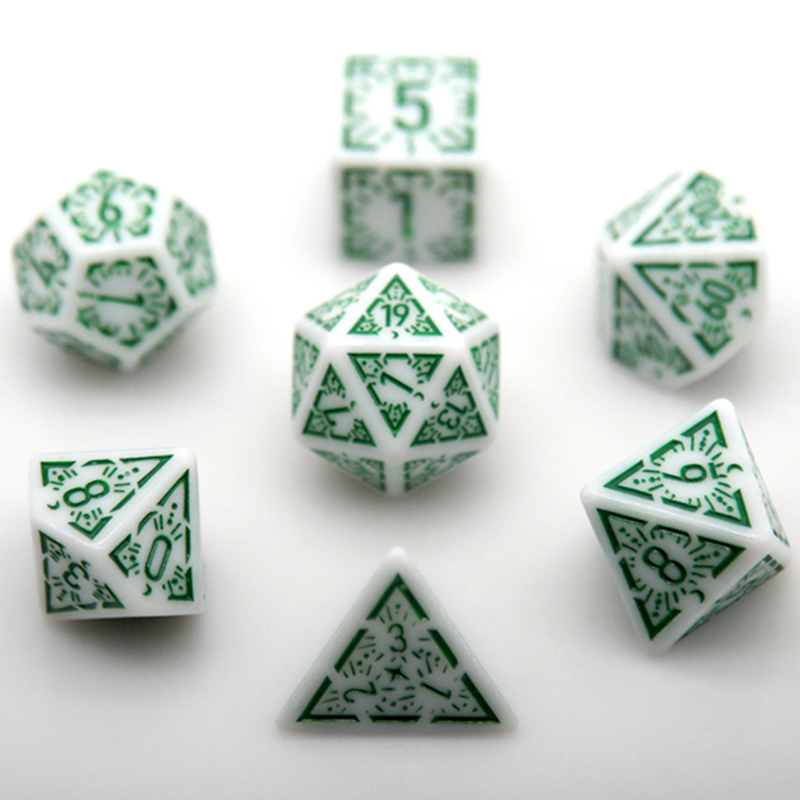 7PCS/set Multi-sided Dice New  - Party Games App recensie en prijs