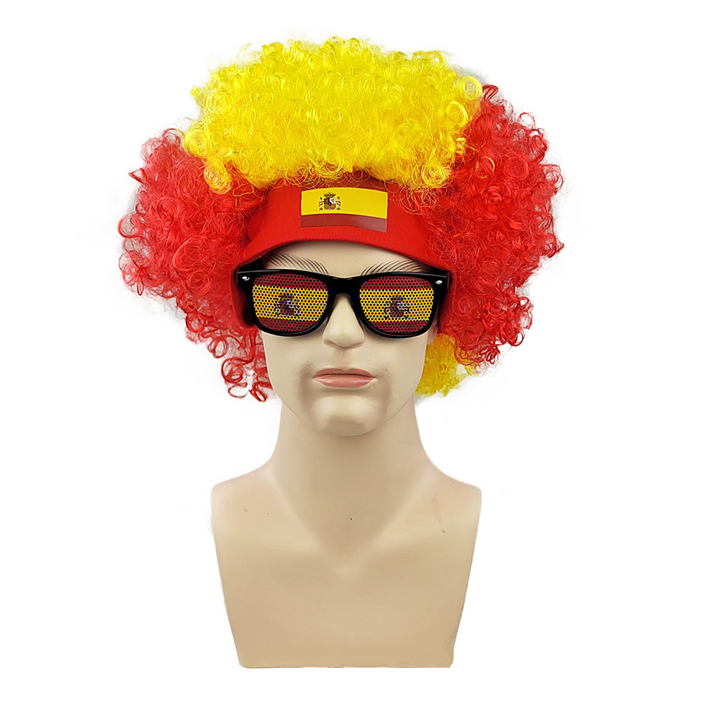 USA Flag Afro Wig + Sunglasses - Party Games Usa recensie en prijs