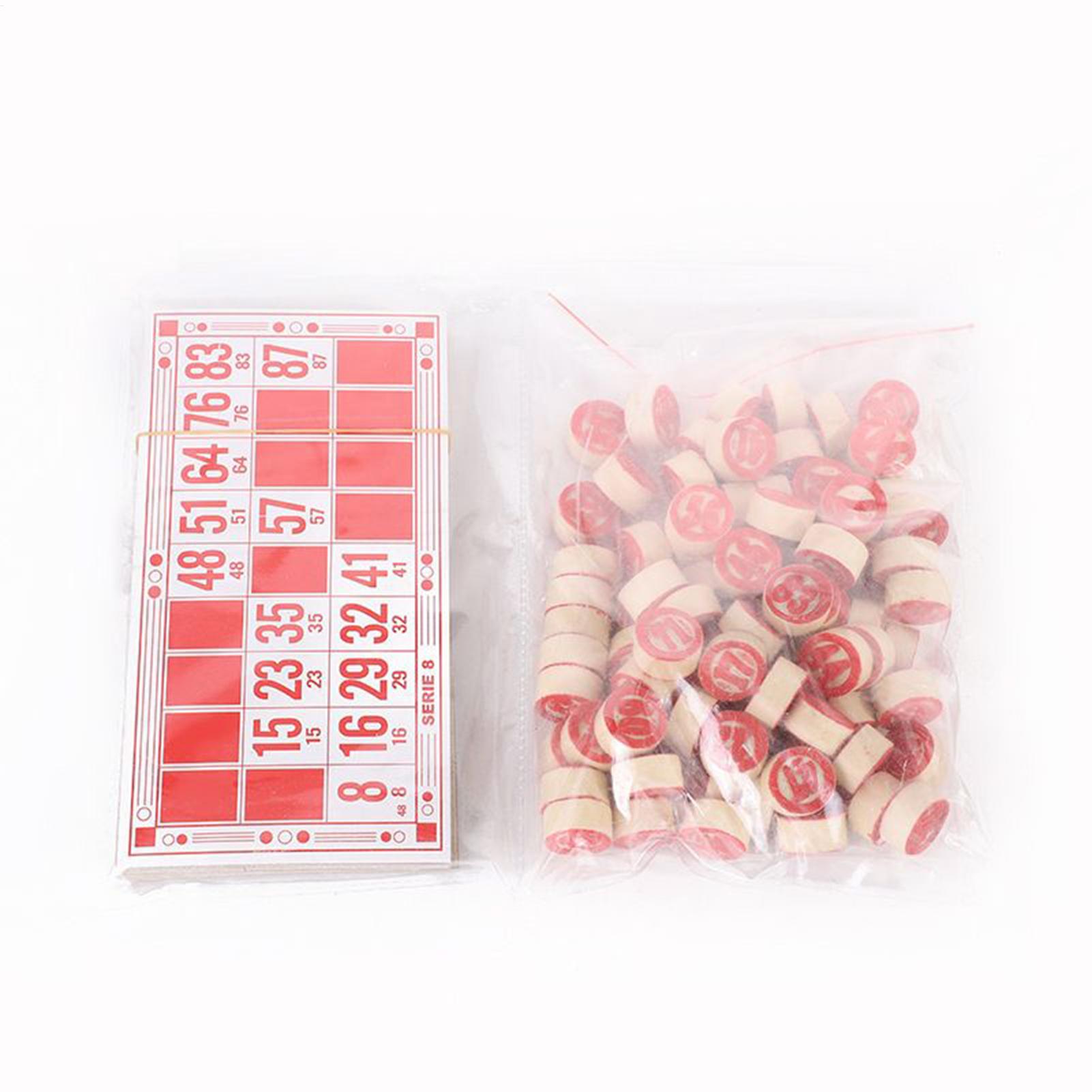 Bingo Set Vintage Wooden Inter - Party Games For Large Groups recensie en prijs