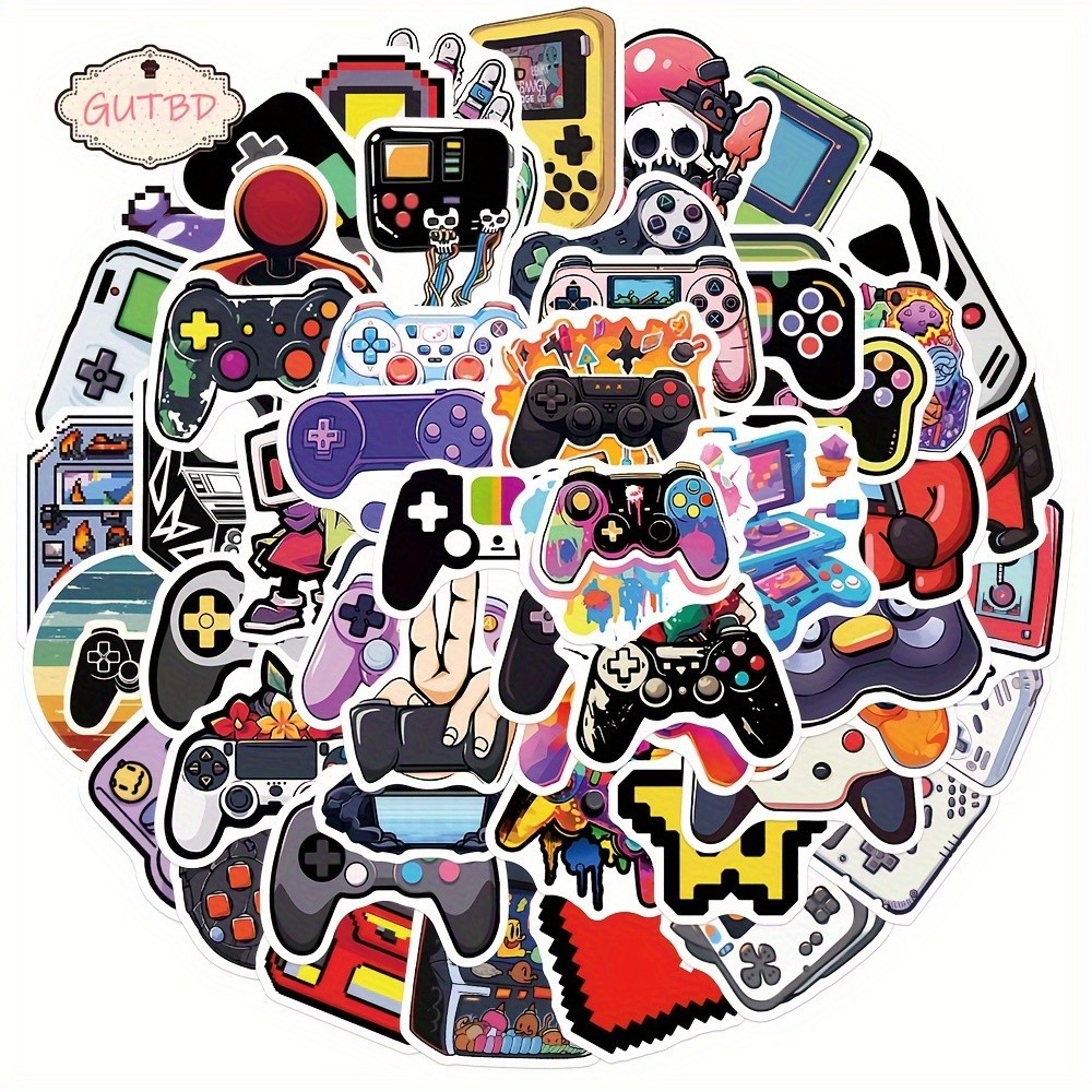 50Pcs Game Handle Stickers for - Party Games Phone recensie en prijs
