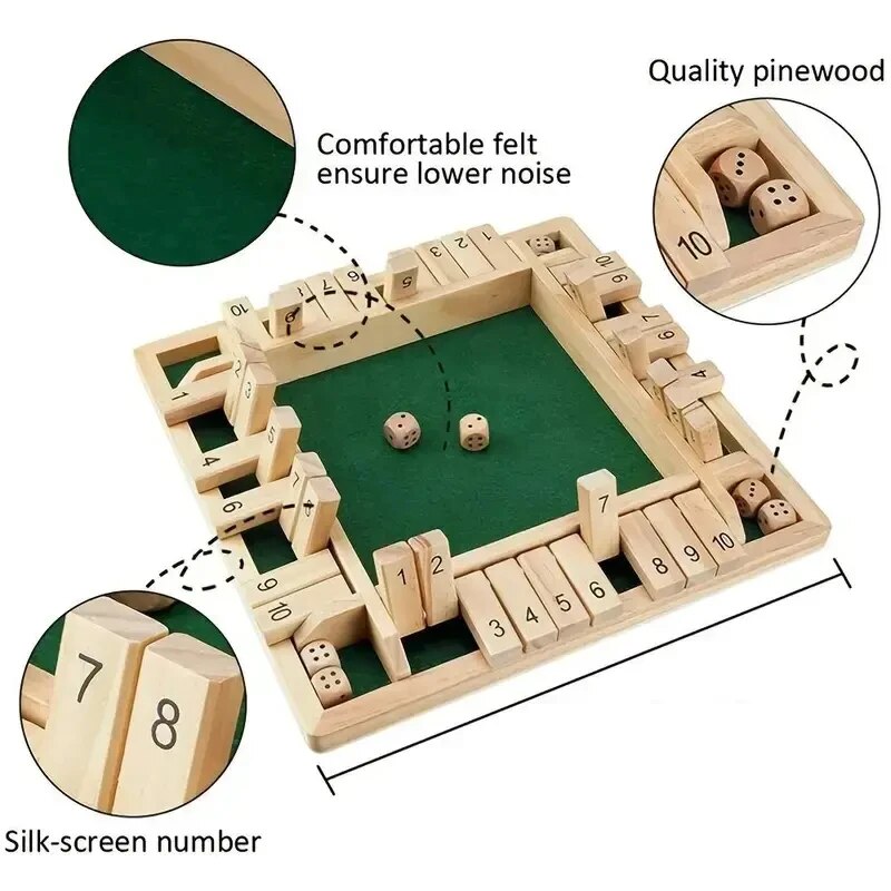 Deluxe Four Sided 10 Numbers S - Party Games App recensie en prijs