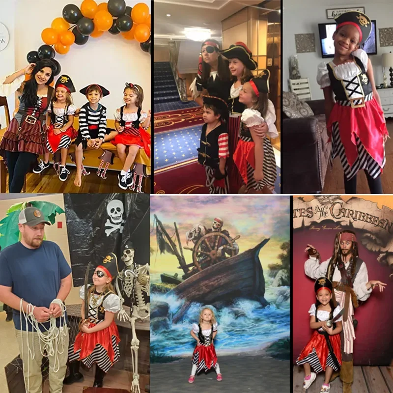 Girls Pirate Skull Party Costu - Party Games Ideas recensie en prijs