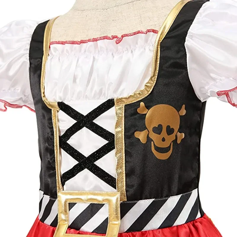 Girls Pirate Skull Party Costu - Party Games Ideas recensie en prijs